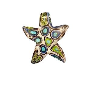Handmade Glass Star Pendant